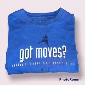 Official NBA vintage T-shirt blue XL